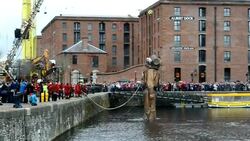 CLEAN: Giant puppets mark Titanic anniversary News Clip