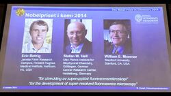 CLEAN : Super microscope earns trio Nobel chemistry prize News Clip