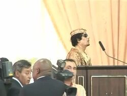 CLEAN: Kadhafi hosts African summit on eve of coup anniversary News Clip