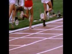 SYND 23/07/73 USSR  MINSK ATHLETICS MEETING, USSR BEAT USA Instructional Video