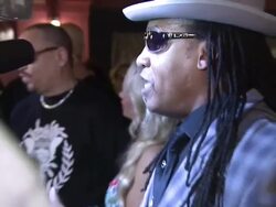 Melle Mel at The Art of Rap European Premiere at Hammersmith Apollo on July 19, 2012 in London, England (Footage by WireImage Video/Getty Images) Stock Footage