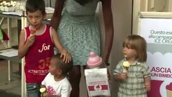 CLEAN : Italy's ice cream parlours let you bank treats for strangers News Clip