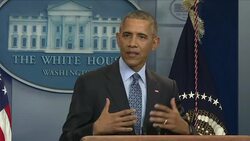 CLEAN : Obama:Rounding up migrants muzzling press debases core values News Clip
