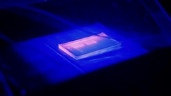 Scientist and bio lab experiment Stock Footage