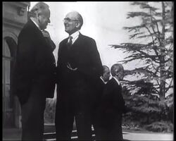 League of Nations adopts France's censure of Germany. News Clip