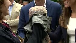 William and Catherine, Duke and Duchess of Cambridge at The Eden Project on first official visit to the Duchy of Cornwall News Clip