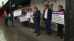 Paul Nuttall at UKIP manifesto launch News Clip