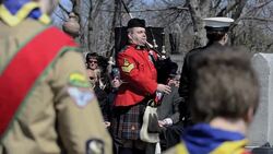 CLEAN: Titanic memorial service at the Fairview Ce News Clip