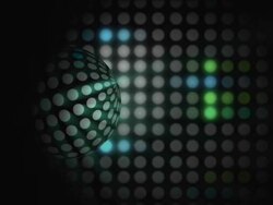 dot design with sphere HD720 Stock Footage