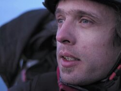 HD: Paraglider Enjoying The View Stock Footage