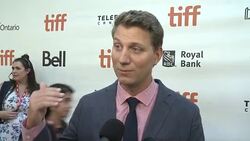 INTERVIEW - Jeff Nichols at 'Loving' North American Premiere Presented By Focus Features At The Toronto International Film Festival 2016 Stock Footage