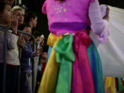 Chinese New Year Twilight Parade Stock Footage