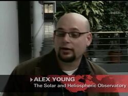 With the help of special instruments NASA scientists were able to catch Mercury crossing the sun's path Wednesday. News Clip