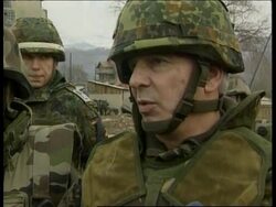 KOSOVO: MITROVICA: K-F-O-R SEARCHES CONTINUE (2) News Clip