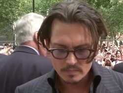 Public Enemies European Premiere Stock Footage