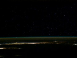 View from Space from Switzerland to Saudi Arabia Stock Footage