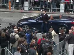 Matthew Bomer at the 14th Annual NY EIF Revlon Run/Walk Stock Footage