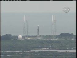 NASA has launched its first moon shot in a decade.  It's a first step in NASA's effort to return humans to the moon by 2020. News Clip