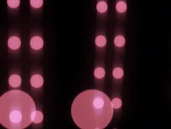 More Dancing Dots, Looping HD Background Stock Footage