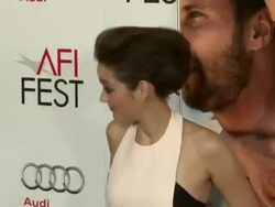 Marion Cotillard at AFI Fest 2012 Rust And Bone Centerpiece Gala Screening  on 11/5/2012 in Hollywood, CA.(Footage by WireImage Video/Getty Images Entertainment Video) Stock Footage