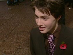 Interview with Daniel Radcliffe at the premiere of Harry Potter and the Chamber of Secrets. News Clip