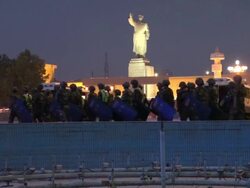 Sky News has gained rare access to China's troubled Xinjiang province in the remote far west of the country. News Clip