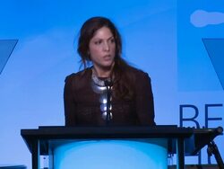 SPEECH: Tom Colicchio and Lori Silverbush's acceptance speech - Heifer International Hosts 3rd Annual Beyond Hunger: "A Place at the Table" Gala Stock Footage