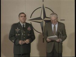 Belgium - NATO Approves Bosnia Peace Enforcemtent News Clip