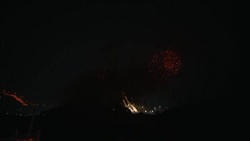 Fireworks at Winter Olympics closing ceremony Instructional Video