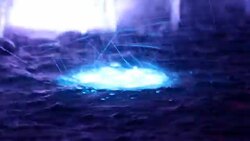 Underwater Light, Fountain Light Stock Footage
