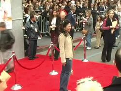 Walt Disney Pictures' 'Ice Princess' Premiere Stock Footage