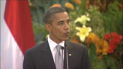 Obama holds press conference with President Yudhoyono during trip to Indonesia News Clip
