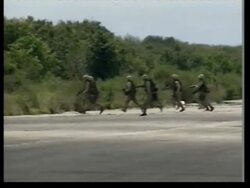 Joint exercises between Kenyan military and US marines News Clip