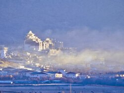 Songzanlin Lamasery in Yunnan,China Stock Footage