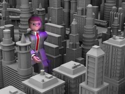 (Loop) Businessman Downtown Stock Footage