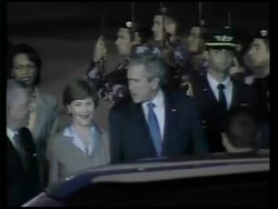 President Bush arrives in Uruguay on second stop of tour News Clip