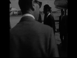 CAN 009 TUNISIAN DELEGATES ARRIVE TO ALGIERS AND PRESIDENT BEN BELLA HOLDS PRESS CONFERENCE News Clip