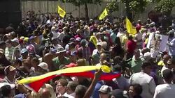 VOICED : Oposicion venezolana sale de nuevo a las calles News Clip