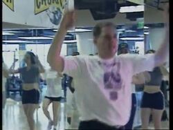 USA: CALIFORNIA GYM DEVELOPS NEW "GOSPEL MOVES" AEROBICS CLASS News Clip