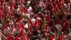 Fireworks mark start of Pamplona festival Instructional Video
