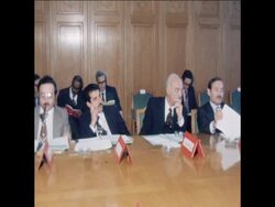 SYND 20 2 77 BOARD OF DIRECTORS OF ARAB DEVELOPMENT BANK FOR AFRICA MEETING IN CAIRO News Clip