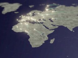 All Countries Moving to Brazil Stock Footage