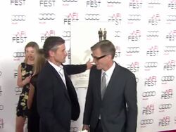 John Lee Hancock at AFI Fest 2013 Opening Night Gala Premiere of Disney's "Saving Mr. Banks" in Hollywood, CA, on 11/07/2013. (Footage by WireImage Video/Getty Images) Stock Footage