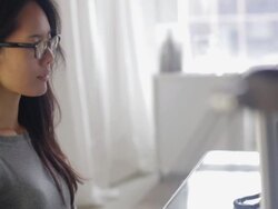 Desk work      DE PR Stock Footage