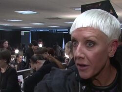 INTERVIEW - CND Founder Jan Arnold explains why this collection's textures and palette is a good fit with CND's Enigma trend, she explains the techniques used to apply it Stock Footage