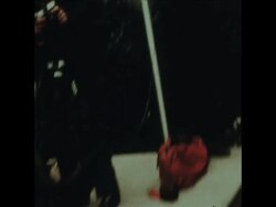 SYND 9-11-73 PRESIDENT NIXON'S SECRETARY QUESTIONED ABOUT WATERGATE News Clip