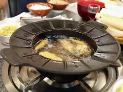 Tempura of vegetables. Stock Footage