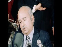 SYND 22 12 76 FAHMI PRESS CONFERENCE ON SADAT AND ASSAD TALKS News Clip
