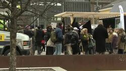 CLEAN : Hundreds protest against TTIP in Helsinki News Clip