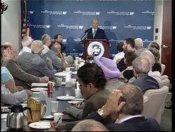 Shimon Peres says Israel nearing a decisive point in battling Hezbollah News Clip